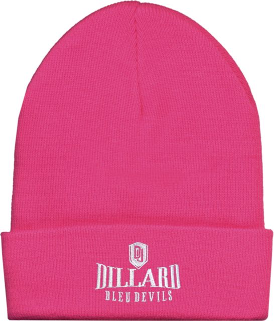Dillard Fleece Lined Knit Beanie Dillard Bleu Devils with DU Shield - ONLINE ONLY
