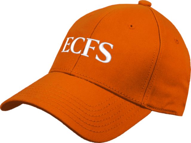 Ethical Culture Orange Structured Adjustable Pro Style Hat ECFS - ONLINE ONLY