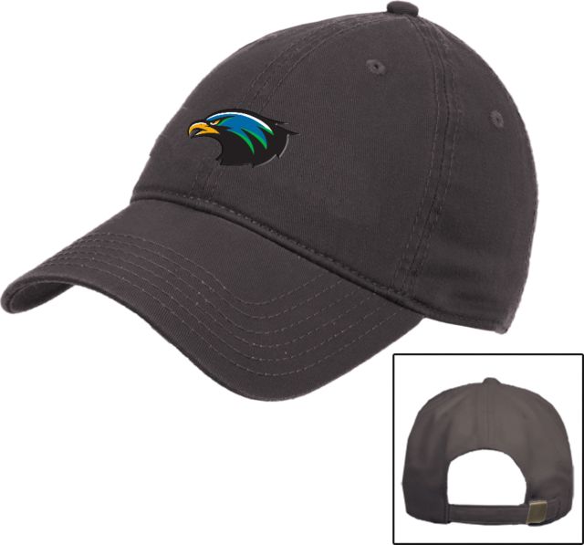Houston Clear Lake Unstructured Adjustable Low Profile Hat UHCL - Hawk Head - ONLINE ONLY