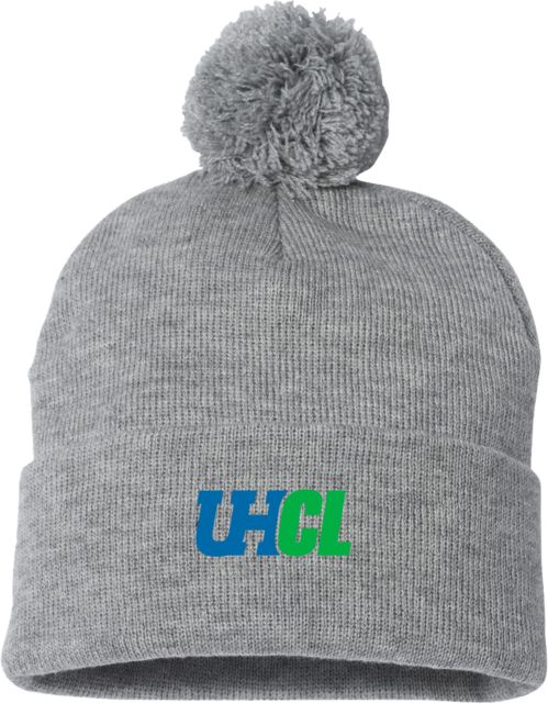 Houston Clear Lake Sportsman Pom Pom Cuffed Beanie UHCL - ONLINE ONLY