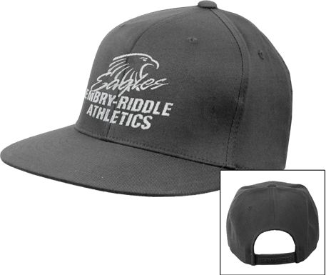 Embry Riddle Flat Bill Snapback Hat Embry Riddle Athletics - ONLINE ONLY