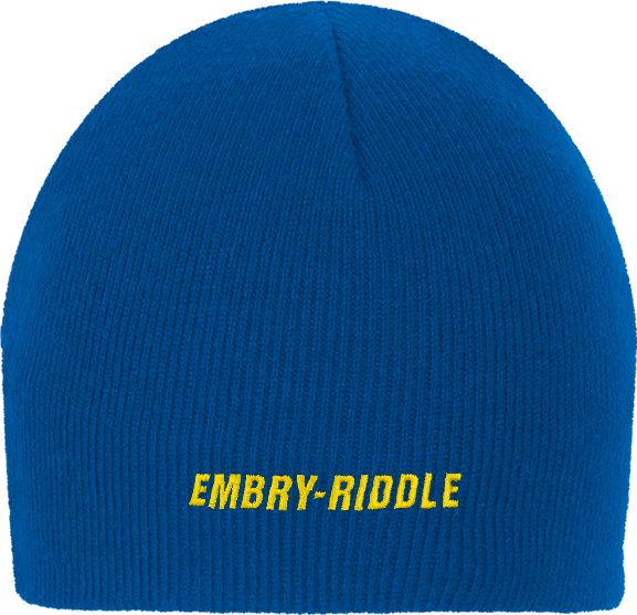Embry Riddle Knit Beanie Embry Riddle Flat - ONLINE ONLY