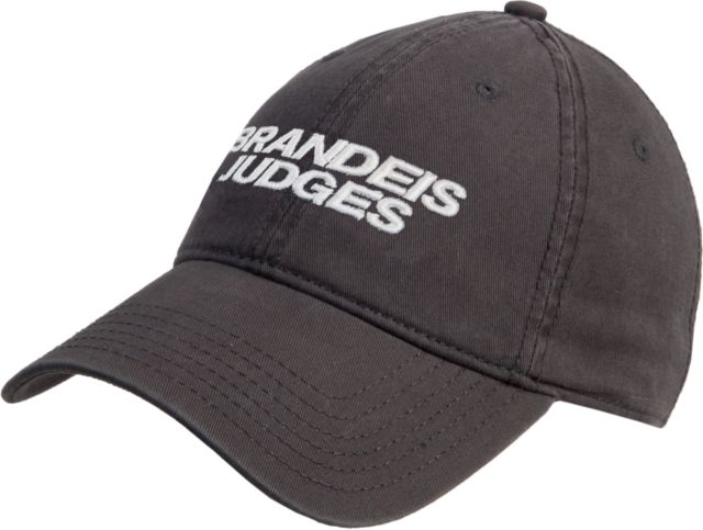 Brandeis Unstructured Adjustable Low Profile Hat Brandeis Judges Wordmark - ONLINE ONLY