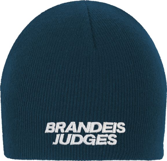 Brandeis Knit Beanie Brandeis Judges Wordmark - ONLINE ONLY