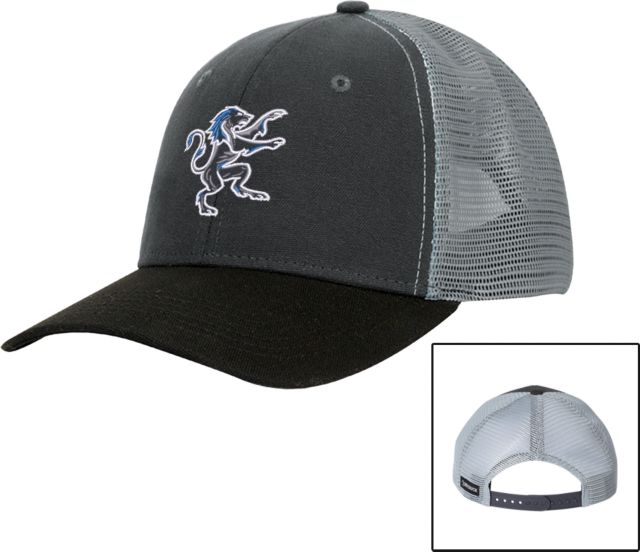 Gordon DRI DUCK Hudson Charcoal/Black Trucker Hat Primary Mark - ONLINE ONLY