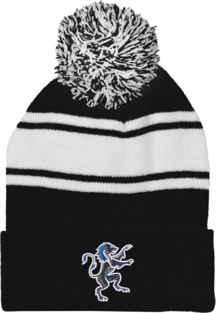 Gordon Two Tone Knit Pom Beanie w/Cuff Primary Mark - ONLINE ONLY