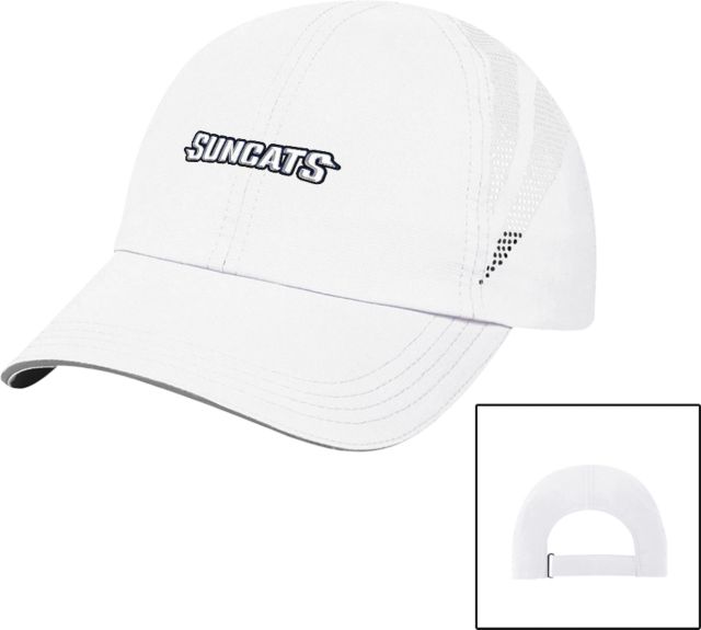 Central New Mexico Ladies Performance Cap Suncats Flat Mark EMB - ONLINE ONLY