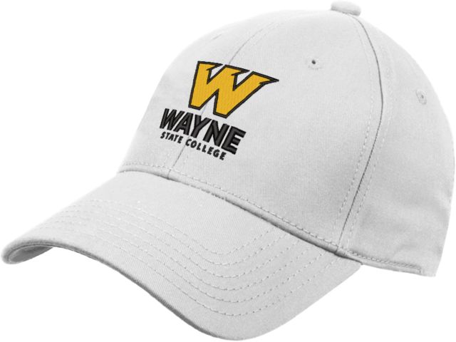 Wayne State Heavyweight Twill Pro Style Hat W State C - ONLINE ONLY