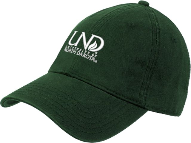 University of North Dakota Twill Unstructured Low Profile Hat Institutional Mark - ONLINE ONLY