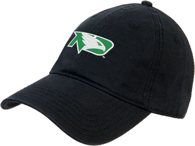 University of North Dakota Twill Unstructured Low Profile Hat Primary Athletic Mark - ONLINE ONLY