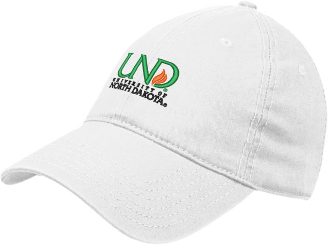 University of North Dakota Twill Unstructured Low Profile Hat Institutional Mark - ONLINE ONLY