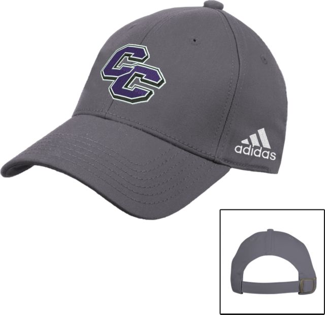 Curry College Adidas Onix Adjustable Washed Slouch Curry College Primary Athletic Mark - ONLINE ONLY