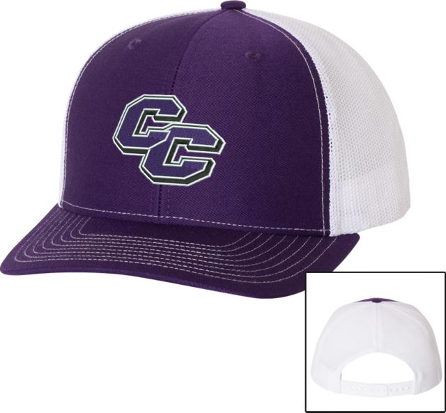 Curry College Richardson Trucker Hat Curry College Primary Athletic Mark - ONLINE ONLY