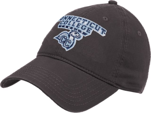 Connecticut College Unstructured Adjustable Low Profile Hat Primary Mark - ONLINE ONLY