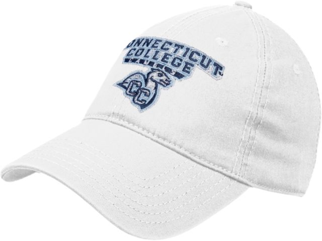 Connecticut College Unstructured Adjustable Low Profile Hat Primary Mark - ONLINE ONLY