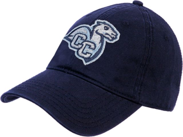 Connecticut College Unstructured Adjustable Low Profile Hat Camel with CC - ONLINE ONLY