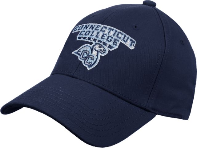 Connecticut College Structured Adjustable Pro Style Hat Primary Mark - ONLINE ONLY