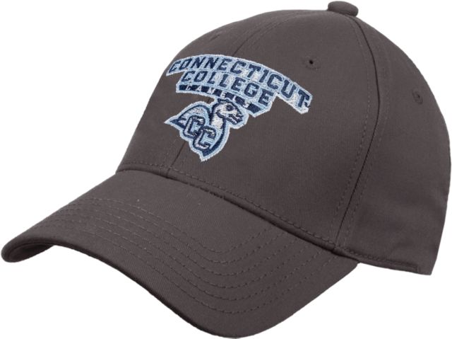 Connecticut College Structured Adjustable Pro Style Hat Primary Mark - ONLINE ONLY