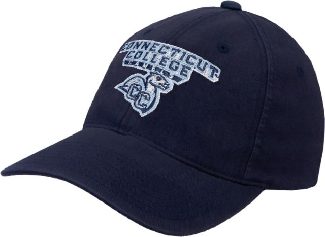 Connecticut College Flexfit Structured Low Profile Hat Primary Mark - ONLINE ONLY
