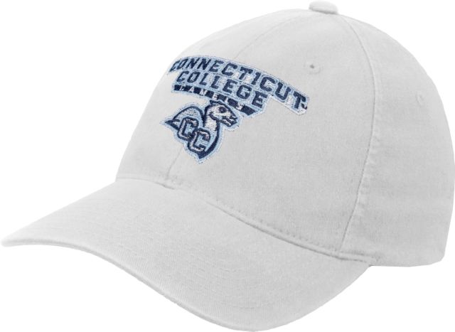 Connecticut College Flexfit Structured Low Profile Hat Primary Mark - ONLINE ONLY