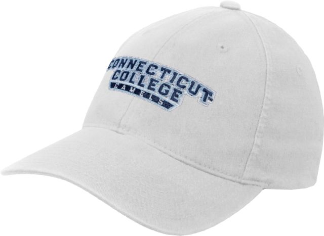 Connecticut College Flexfit Structured Low Profile Hat Arched Connecticut College Camels - ONLINE ONLY
