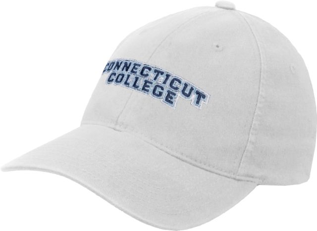 Connecticut College Flexfit Structured Low Profile Hat Arched Connecticut College - ONLINE ONLY