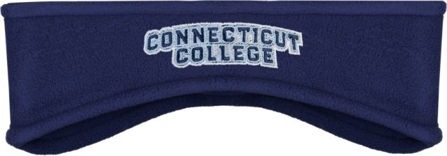 Connecticut College Stretch Fleece Headband Arched Connecticut College - ONLINE ONLY