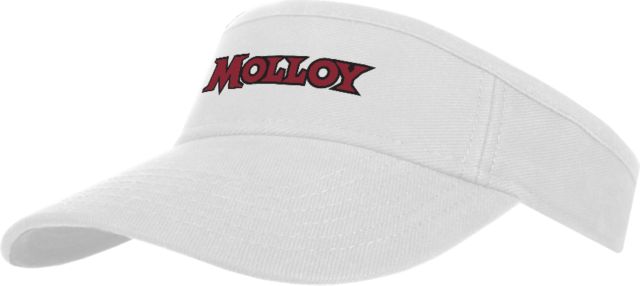 Molloy University Brushed Bull Denim Visor Molloy Wordmark - ONLINE ONLY