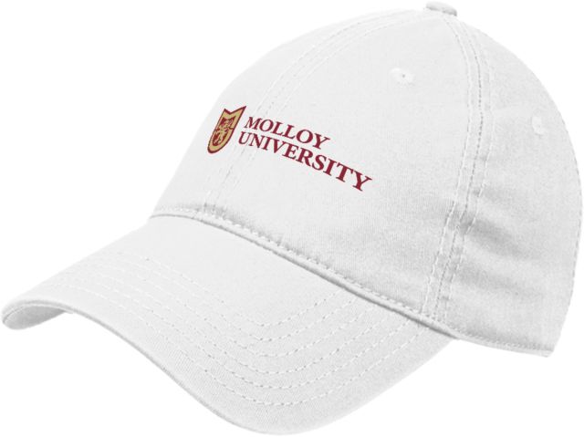 Molloy University Unstructured Adjustable Low Profile Hat Molly University Primary Mark - ONLINE ONLY