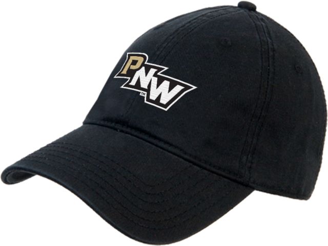 Purdue Northwest Unstructured Adjustable Low Profile Hat PNW Stacked Diagonal - ONLINE ONLY