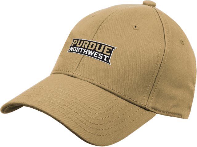 Purdue Northwest Structured Adjustable Pro Style Hat Athletic Wordmark - ONLINE ONLY