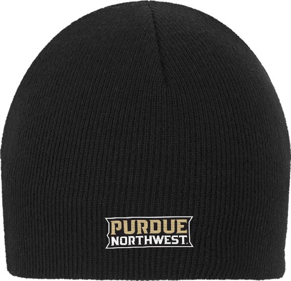 Purdue Northwest Knit Beanie Athletic Wordmark - ONLINE ONLY