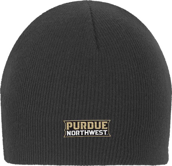 Purdue Northwest Knit Beanie Athletic Wordmark - ONLINE ONLY