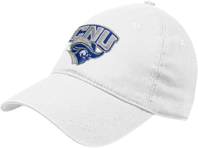 Christopher Newport Twill Unstructured Low Profile Hat Official Logo - ONLINE ONLY