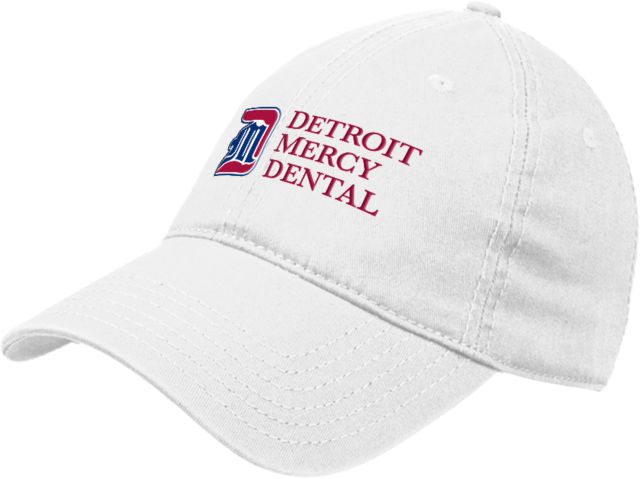 Detroit Mercy Unstructured Adjustable Low Profile Hat Detroit Mercy Dental Horizontal - ONLINE ONLY