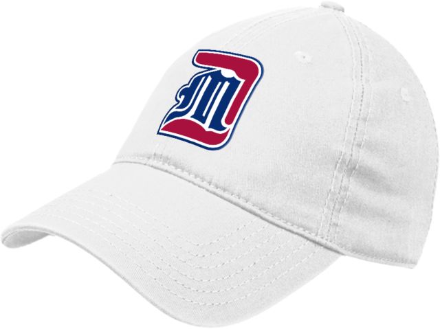 Detroit Mercy Unstructured Adjustable Low Profile Hat Detroit Mercy Athletic Monogram - ONLINE ONLY