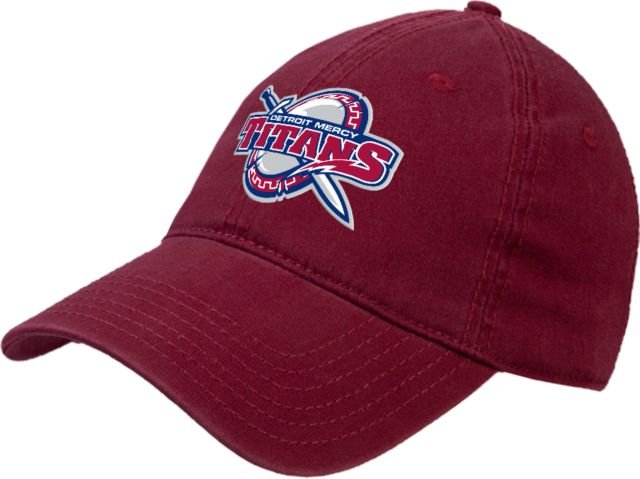 Detroit Mercy Unstructured Adjustable Low Profile Hat Detroit Mercy Titans Athletic Mark - ONLINE ONLY