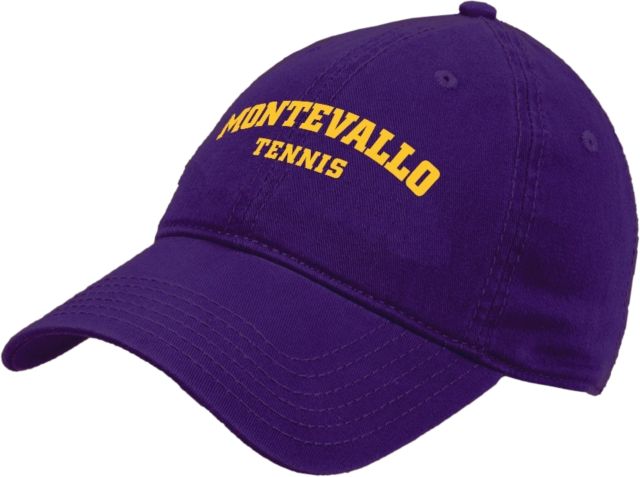 Montevallo Unstructured Adjustable Low Profile Hat Montevallo Tennis - ONLINE ONLY
