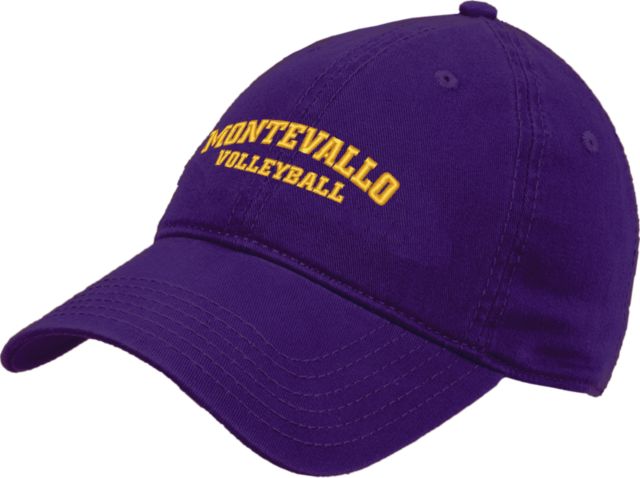 Montevallo Unstructured Adjustable Low Profile Hat Montevallo Volleyball - ONLINE ONLY