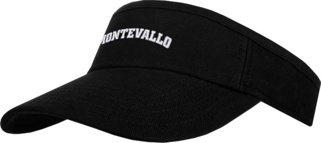 Montevallo Adidas Adjustable Visor Arched Montevallo Wordmark - ONLINE ONLY