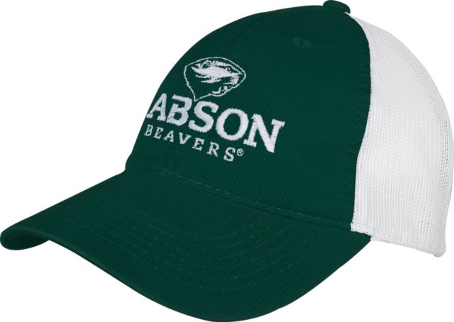 Babson Mesh Back Unstructured Low Profile Hat Primary Mark - ONLINE ONLY