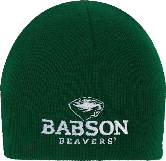Babson Knit Beanie Primary Mark - ONLINE ONLY
