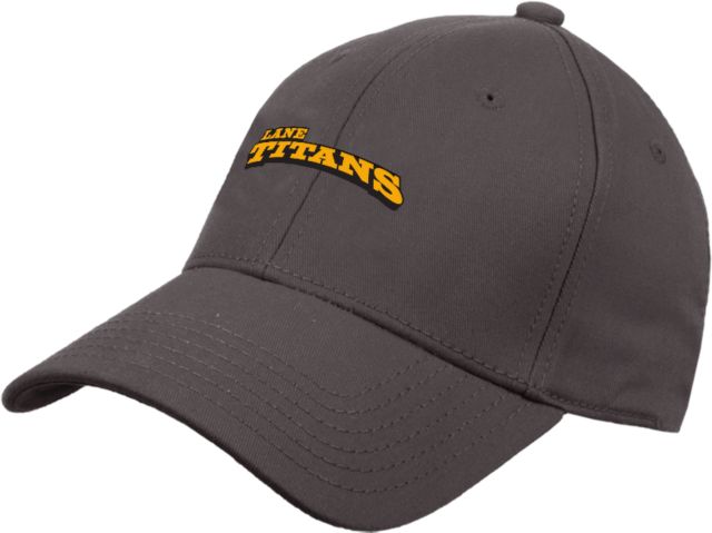 Lane Community Structured Adjustable Pro Style Hat Athletic Wordmark - ONLINE ONLY