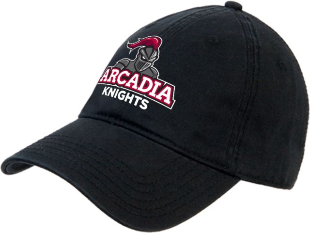 Arcadia Unstructured Adjustable Low Profile Hat Arcadia Knights Stacked - ONLINE ONLY