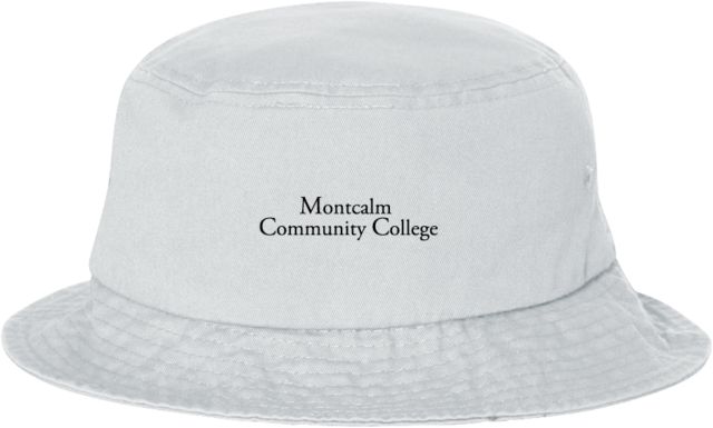 Montcalm Sportsman Bucket Hat Montcalm Community College Institutional Wordmark