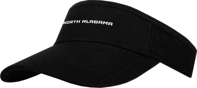 North Alabama Brushed Bull Denim Visor North Alabama Wordmark Horizontal - ONLINE ONLY