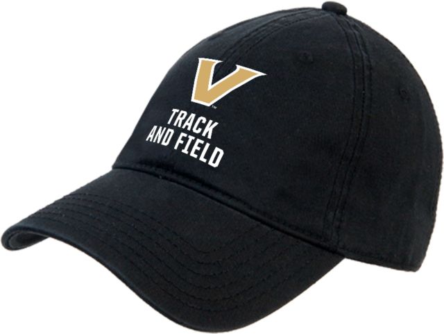 Vanderbilt Unstructured Adjustable Low Profile Hat V Track and Field - ONLINE ONLY