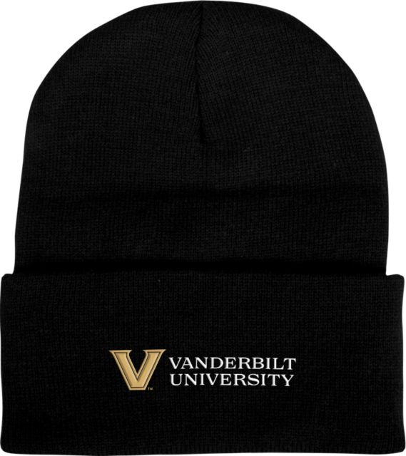 Vanderbilt Knit Beanie w/Cuff Vanderbilt University - Flat Mark - ONLINE ONLY