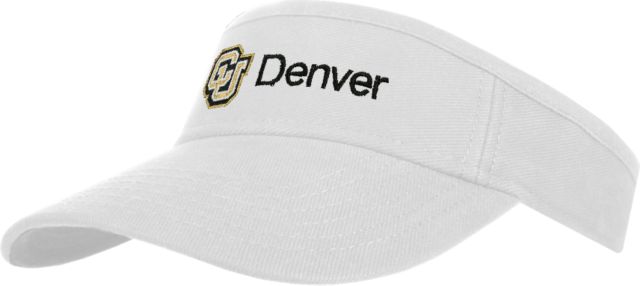 Colorado Denver Brushed Bull Denim Visor CU Denver