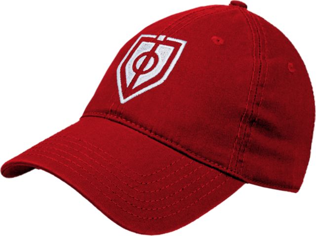 Capitol Technology Red Unstructured Adjustable Low Profile Hat Shield - ONLINE ONLY